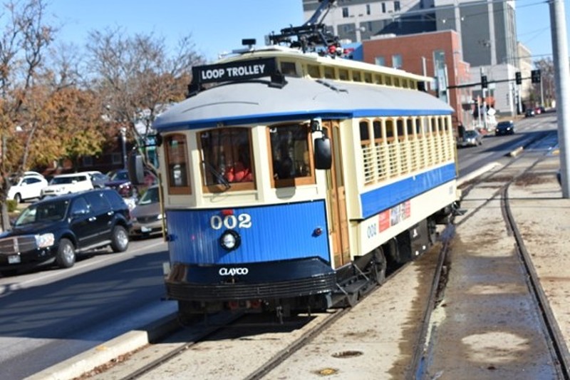 Booze goes well with most things, and would certainly mark an improvement for the Loop Trolley. - DANIEL HILL