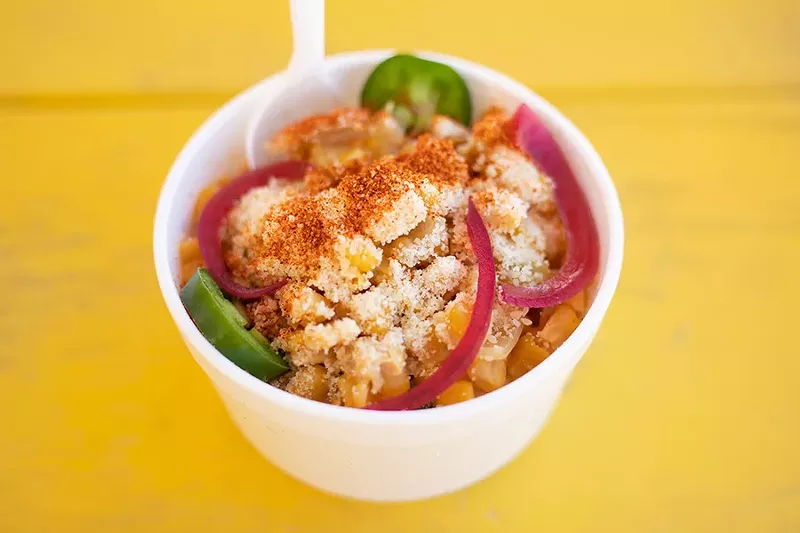 Street corn. - MABEL SUEN