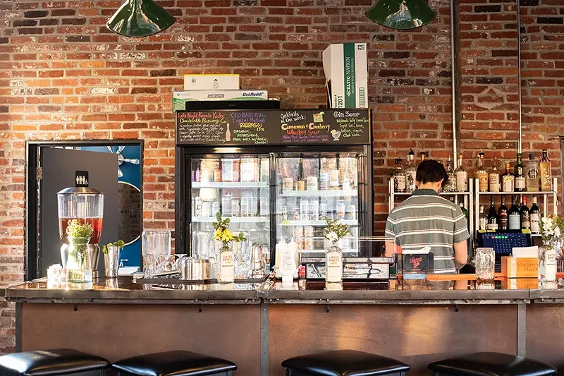 Utah Station feels like a restaurant and bar that happens to have vegan food, rather than a vegan restaurant. - MABEL SUEN