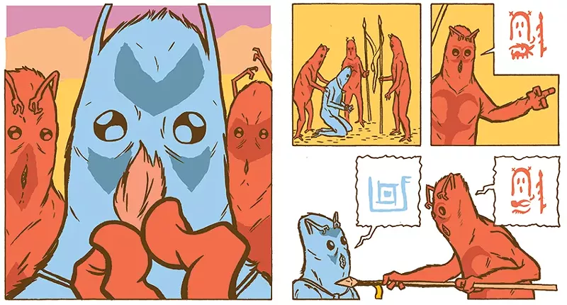 Anasazi is a story told in pictographs rather than word. - COURTEY MATT BRYAN AND MATT MCCUBBINS