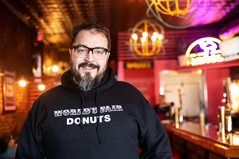 Taco Circus chef-owner Christian Ethridge. - MABEL SUEN
