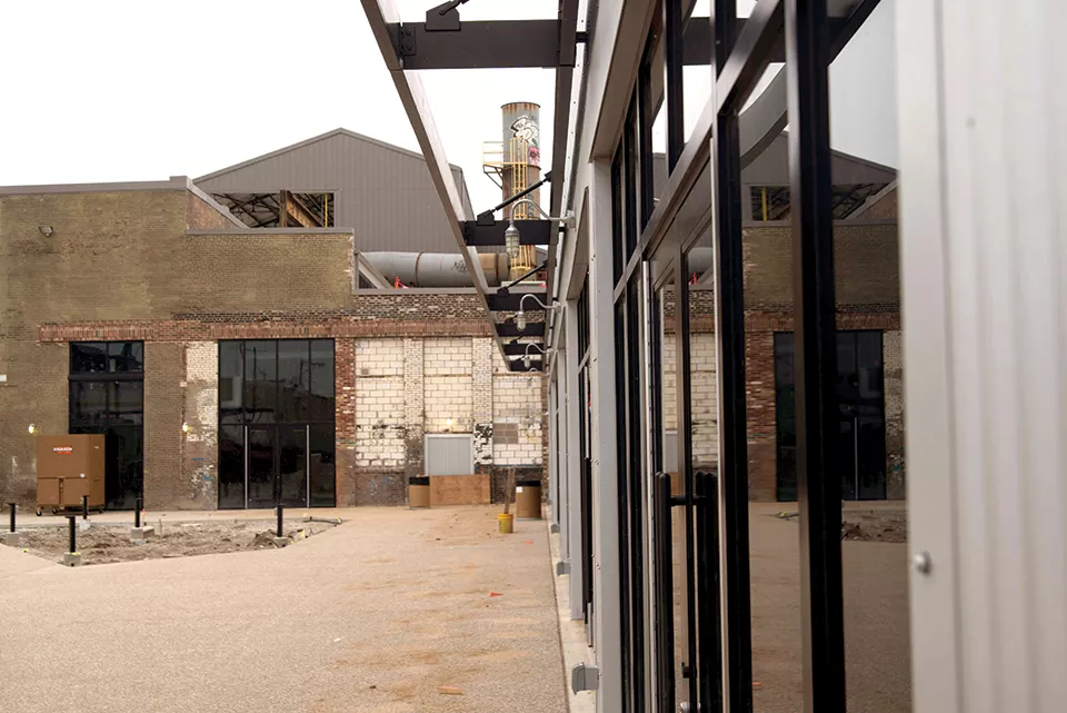 The first phase of the Foundry will see the redevelopment of five original buildings on-site. - TRENTON ALMGREN-DAVIS