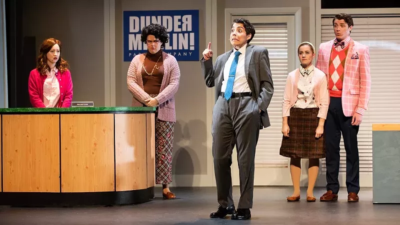 It's like The Office you remember, only everybody is singing. - JEREMY DANIELS