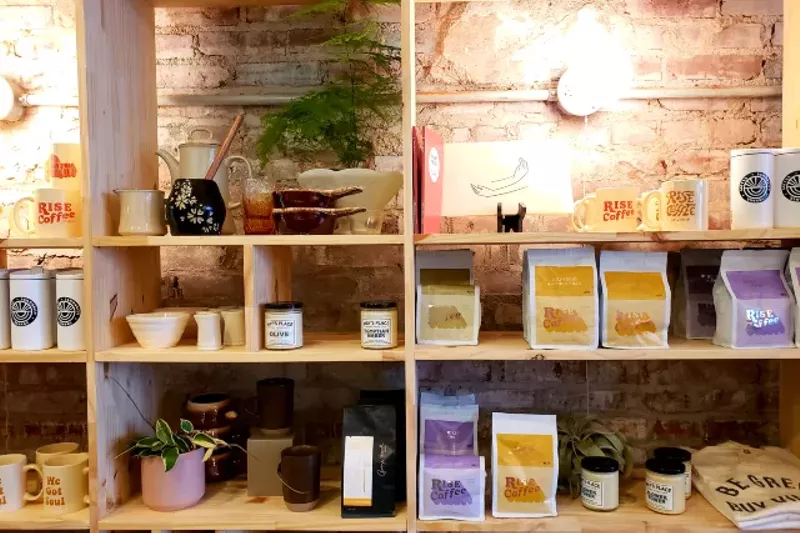 The renovation includes more space for retail products. - KRISTEN FARRAH