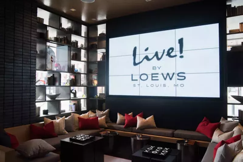 The lounge area at Clark & Bourbon. - TRENTON ALMGREN-DAVIS