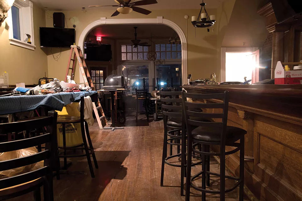 There are new plans for The Outpost, last known as the Indian food pop-up Baba Xavi. - TRENTON ALMGREN-DAVIS