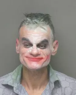 At least he's still smiling. - VIA UNIVERSITY CITY POLICE