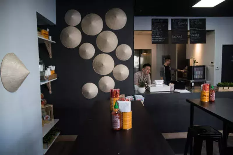 A peek inside the Bánh Mì Shop. - TRENTON ALMGREN-DAVIS