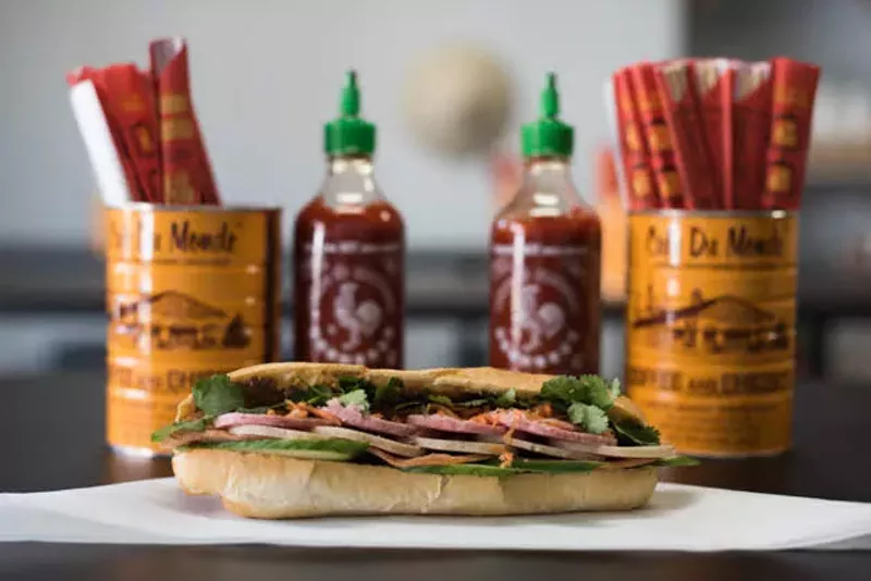 The Saigon Classic sandwich. - TRENTON ALMGREN-DAVIS