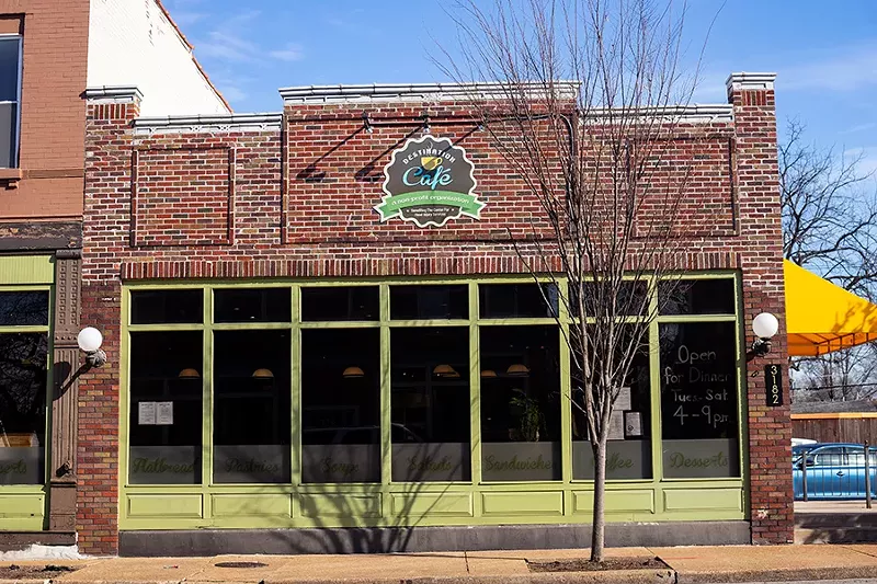 Destination Cafe is located on the corner of Morganford Road and Juniata Street in Tower Grove South. - MABEL SUEN