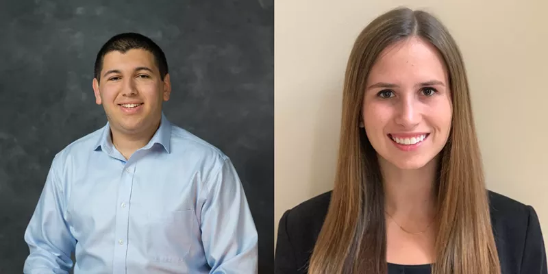 Yoav Kadan and Marissa Turkin are two of the founding members of Covaid. - COURTESY COVAID