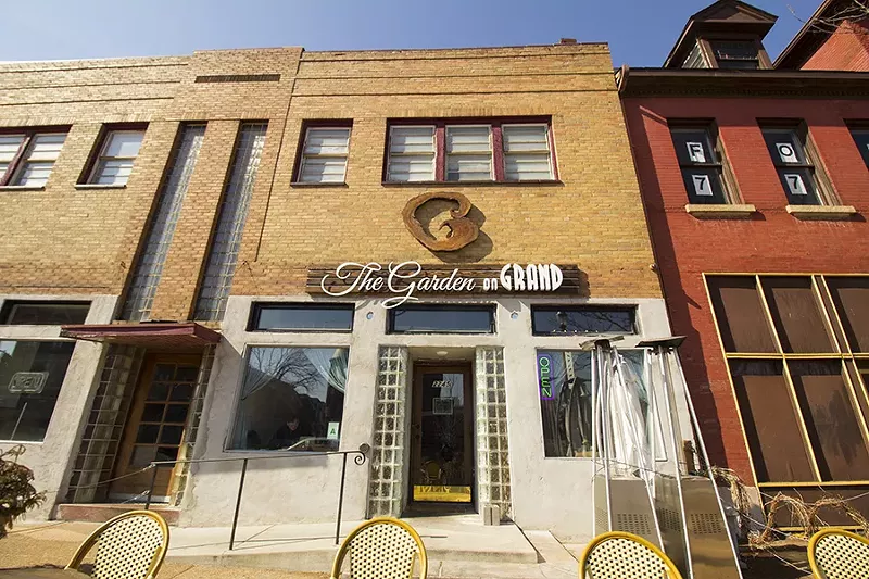 The restaurant races South Grand in Shaw. - PHOTO BY MABEL SUEN