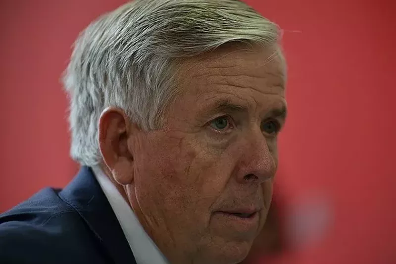 Missouri Governor Mike Parson. - TOM HELLAUER