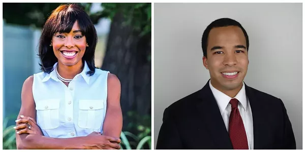 Cora Faith Walker, left, and Steve Roberts are both freshman Democrats serving in the Missouri House of Representatives.