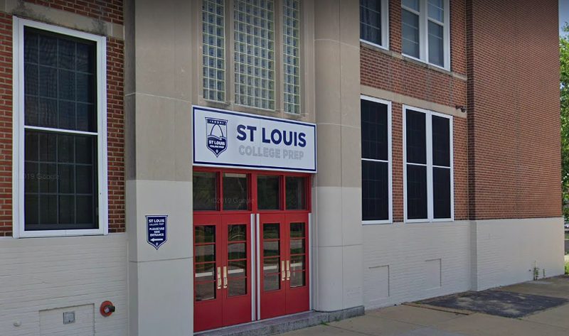 St. Louis College Prep's former headmaster pleaded to three federal felonies. - GOOGLE STREET VIEW