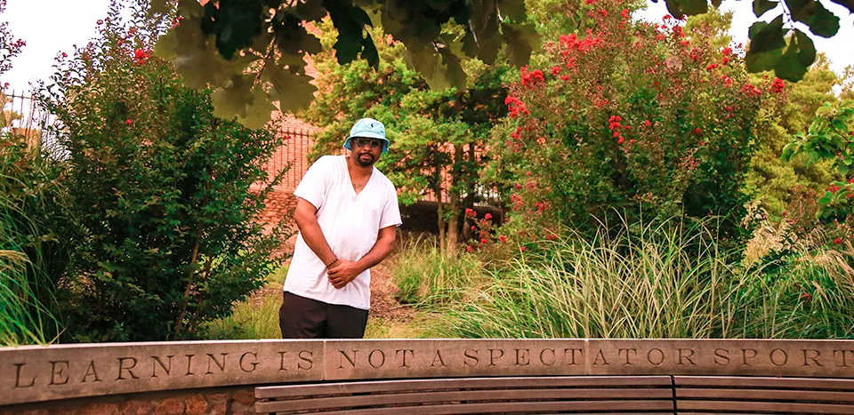 De'Joneiro Jones organized the project and contributed his own works. - NICHOLAS COULTER