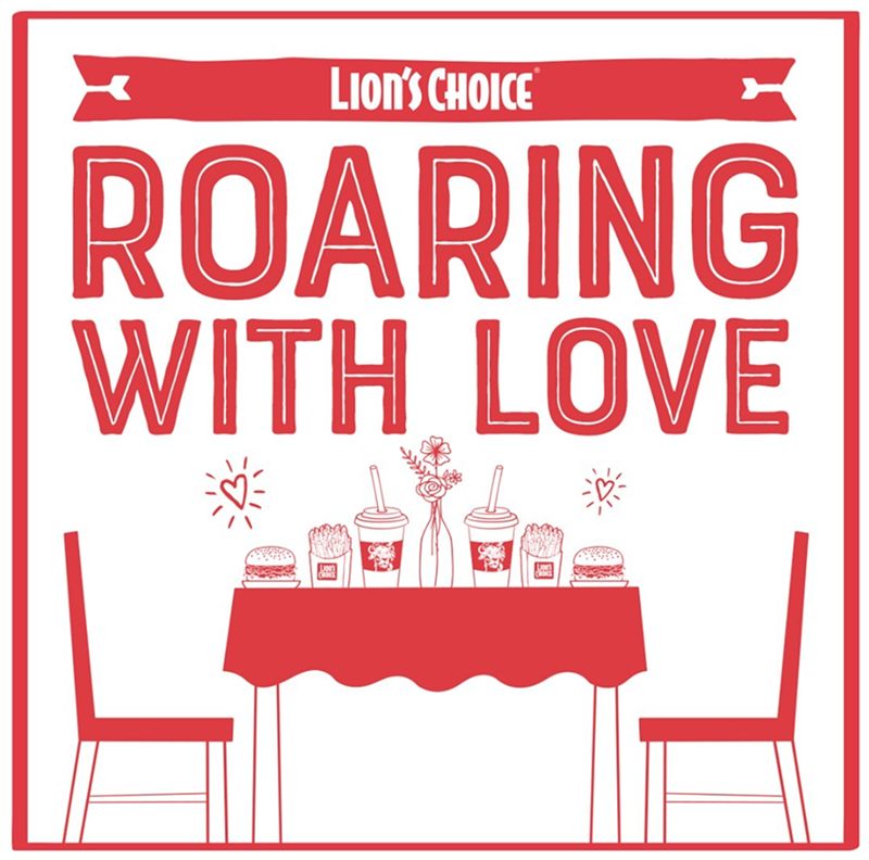 Winners of "Roaring With Love" will be announced Thursday, February 11 - PHOTO COURTESY OF LION'S CHOICE