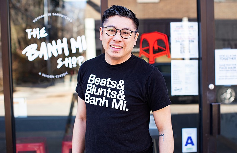 Chef-owner Jimmy Trinh’s post-high school trip to Vietnam ignited his love of banh mi. - MABEL SUEN