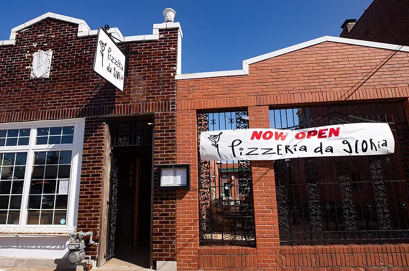 One day Pizzeria Da Gloria will host crowds, but its carryout only for now. - MABEL SUEN