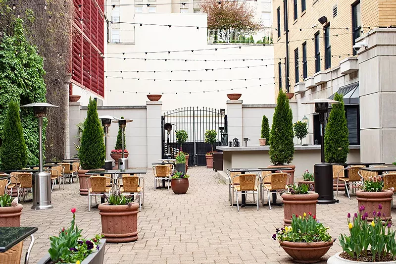 Edera has a perfect patio. - MABEL SUEN