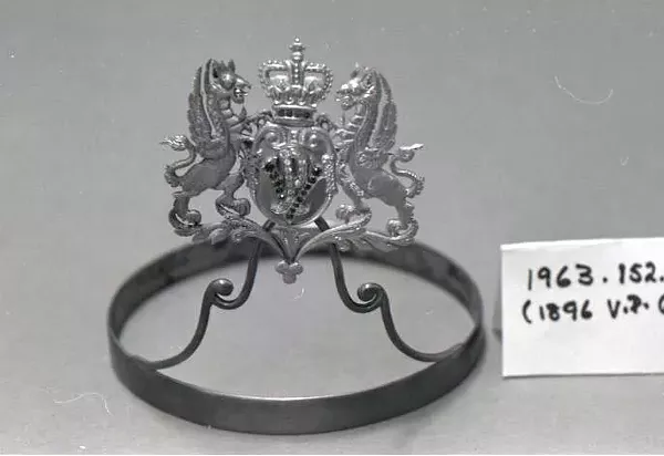 A Veiled Prophet "Queen's Crown," dated to 1896, is still missing — but the Veiled Prophet is still around. - COURTESY OF MISSOURI HISTORY MUSEUM
