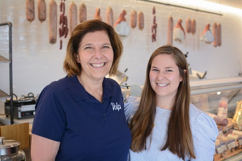 Lorenza Pasetti and her daughter, Deanna Pasetti, are keeping the family tradition going at Volpi Foods. - ANDY PAULISSEN