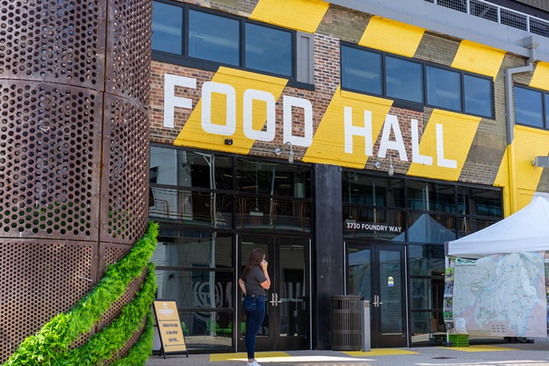 The City Foundry Food Hall served a whopping 15,000 people over its first five days. - HOLDEN HINDES