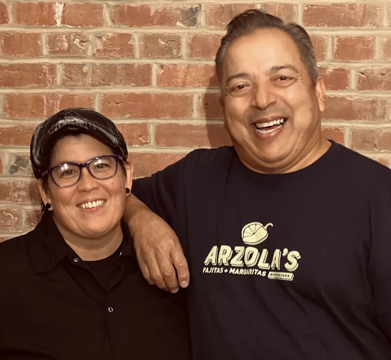 Head Chef Tanya Key and General Manager Eddie Arzola lead the coming-soon restaurant. - COURTESY ARZOLA'S