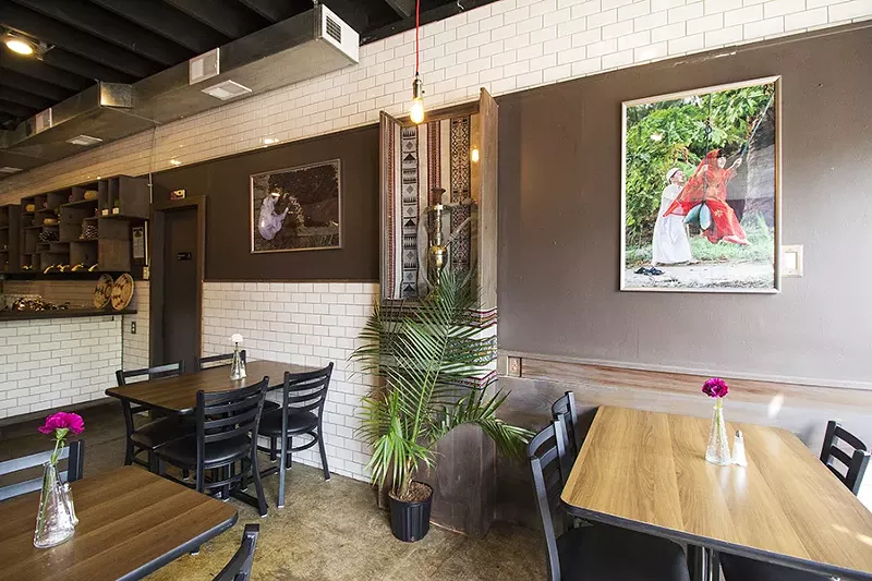 The Palm Trees sits in the spot that used to hold Revel, formerly Athlete Eats. - PHOTO BY MABEL SUEN