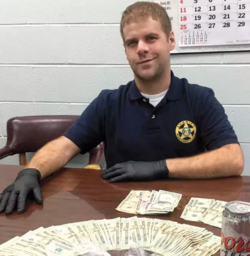 Sheriff Cory Hutcheson was supposed to be limited to administrative work on the day Tory Sanders came to his jail. - MISSISSIPPI COUNTY SHERIFF'S OFFICE FACEBOOK