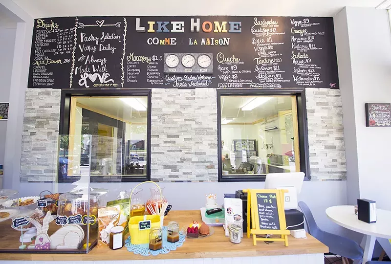 Customers order at the counter. - PHOTO BY MABEL SUEN