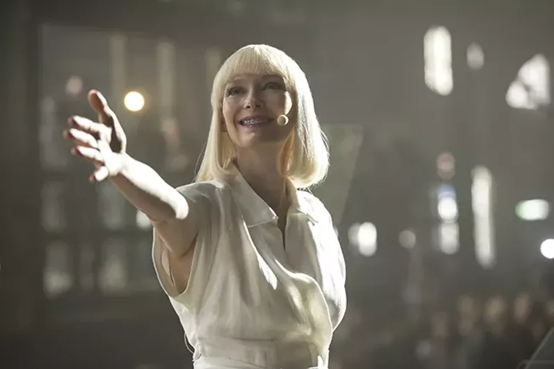 Tilda Swinton is both good cop and bad cop. - (C) NETFLIX