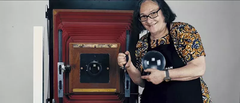 Elsa Dorfman's medium was Polaroids: 20x24 portraits. - COURTESY OF NEON