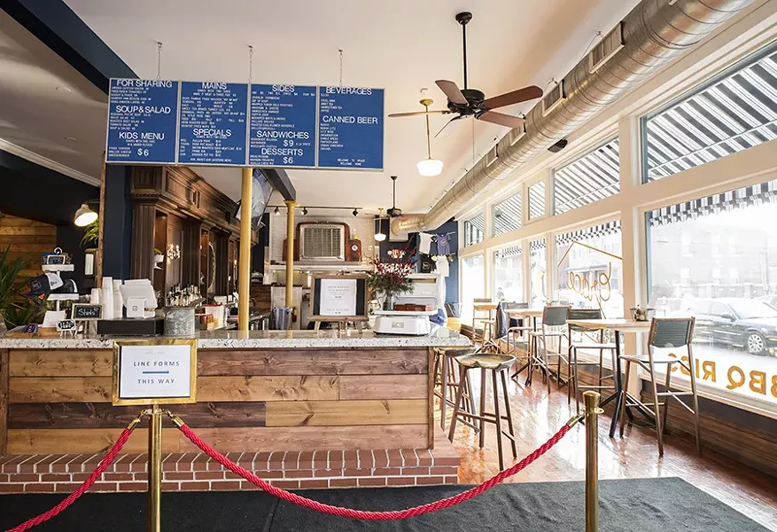At Grace Meat + Three, customers order at the counter. - MABEL SUEN