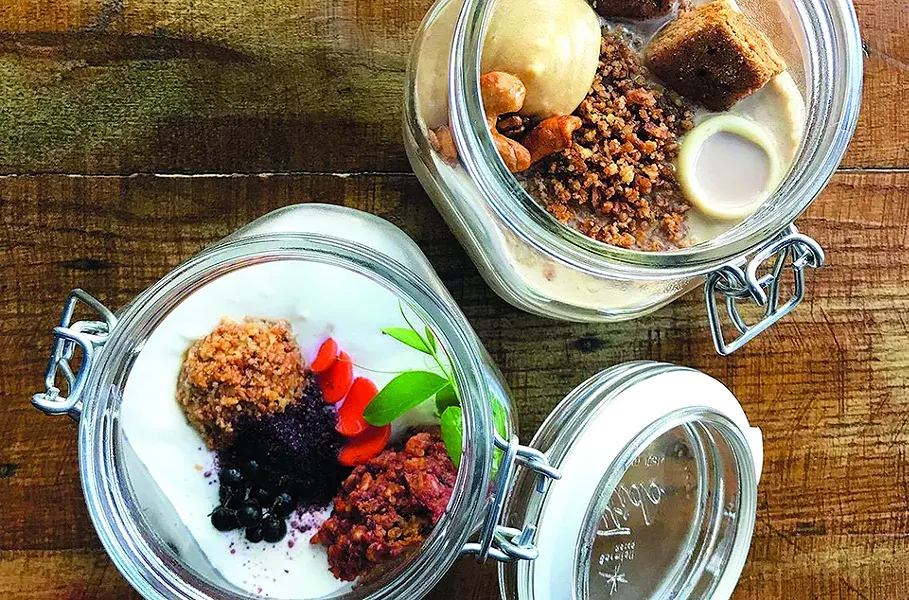Unexpected touches at Squatter's Cafe keep diners on their toes. - SARA GRAHAM
