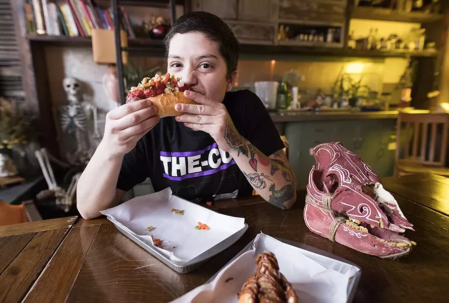 Chef Ari Jo Ellis. - MABEL SUEN