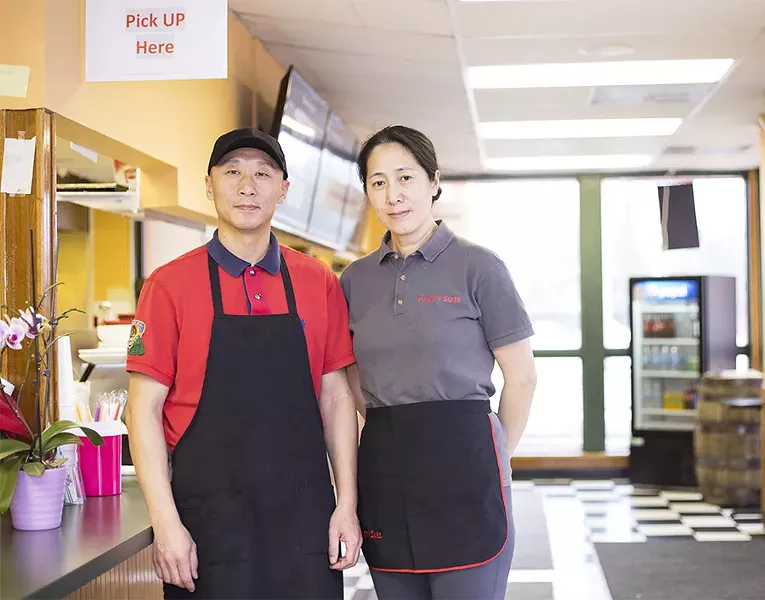 Co-owners Alex and Lily Liu. - MABEL SUEN