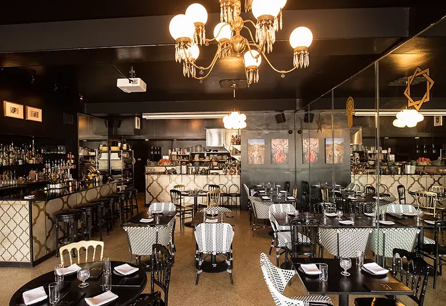 Previously the Water Cafe, the space isn't big, but it is sexy. - MABEL SUEN