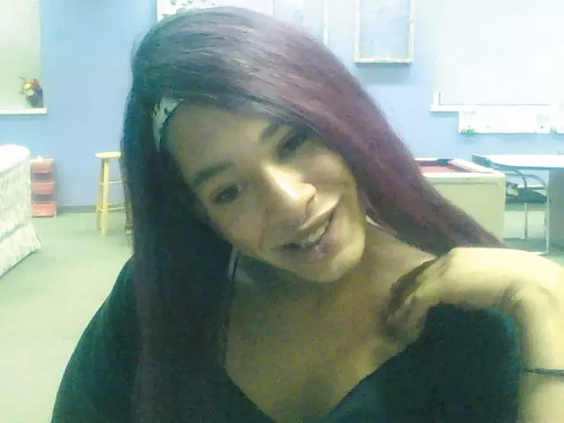 Jaz, shown in 2016, used to regularly post selfies on Facebook. - COURTESY OF JAZMIN