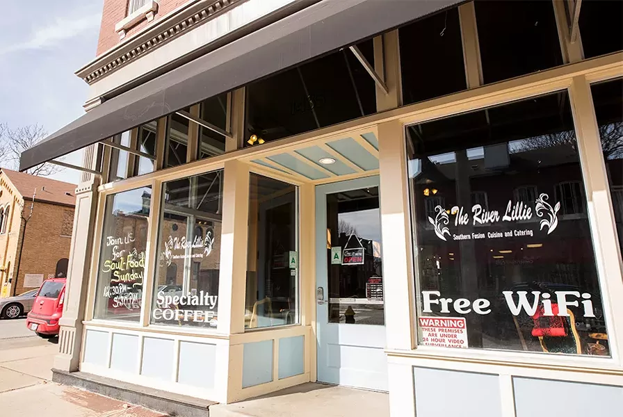 The restaurant is located in Hyde Park. - MABEL SUEN