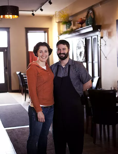 Jenny Cleveland and Ed Heath opened one of the area's most acclaimed restaurants when both were just 31. - PHOTO BY JENNIFER SILVERBERG