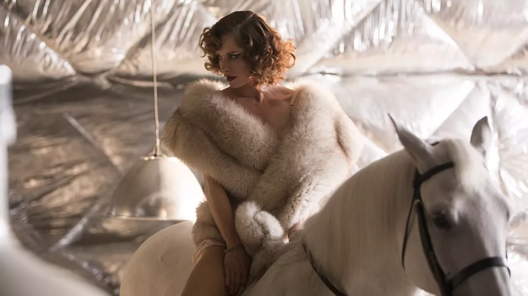 Sienna Guillory and horse. - PHOTO COURTESY OF MAGNOLIA PICTURES