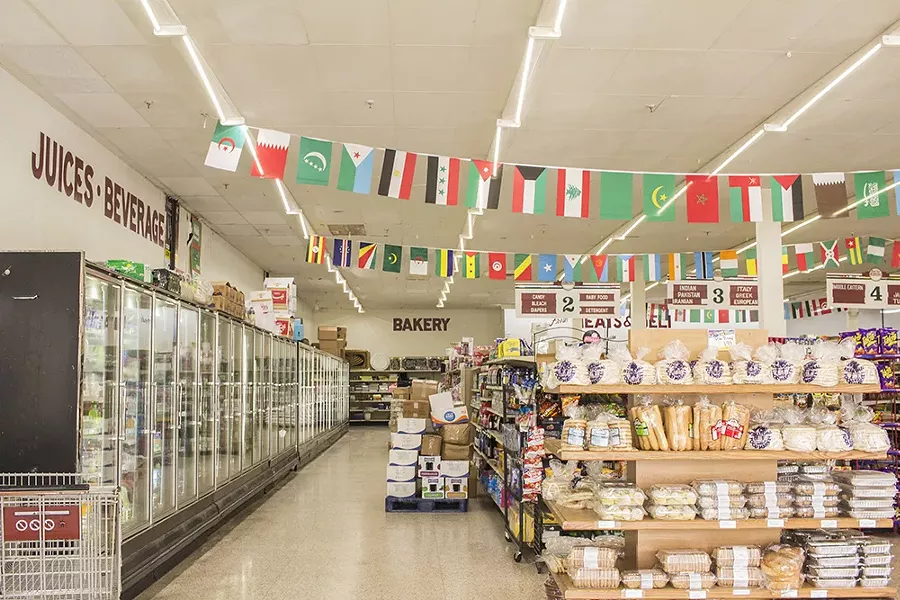 The market side of the business sells plenty of groceries and other staples. - PHOTO BY MABEL SUEN