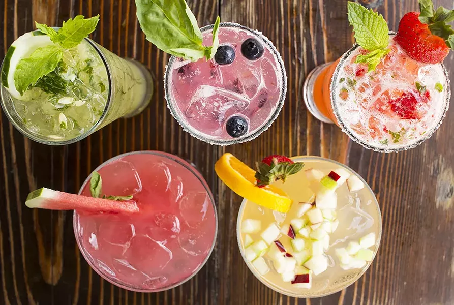 Club Taco cocktails are fruit-forward and highly quaffable. - PHOTO BY MABEL SUEN