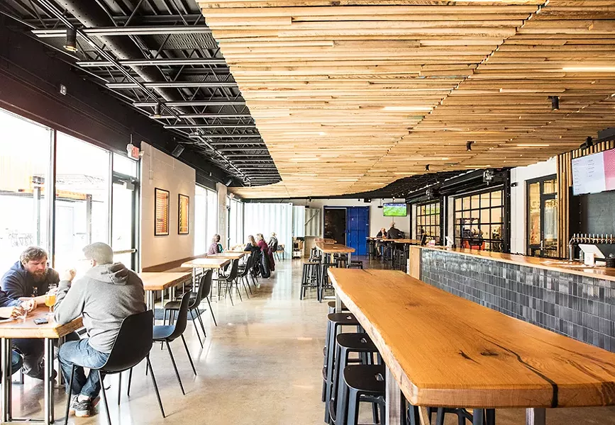 The dining area is sizable, but still regularly packed. - MABEL SUEN
