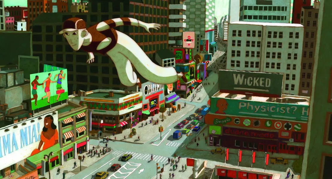 Phantom Boy is noir-lite for the younger crowd. - FOLIMAGE