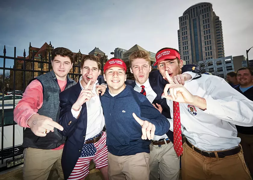 After Trump's 2016 St. Louis rally, Kendzior wrote, "American history is filled with ordinary people doing unspeakable things." - THEO WELLING
