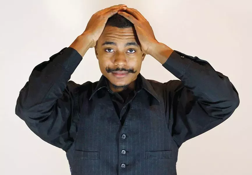 Davis, shown here in a 2014 portrait, embraced conspiracy theories and the beliefs of an “Aboriginal Moor.” But his turn to bomb-buying only came after he was targeted by the FBI. - USED WITH PERMISSION