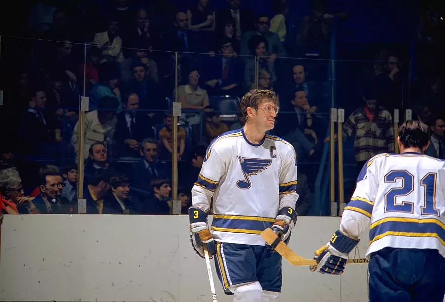 Al Arbour was the team's first captain. - COURTESY OF THE ST. LOUIS BLUES
