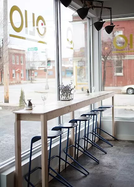 Olio is a cosmopolitan spot for cocktails and small plates. - PHOTO BY JENNIFER SILVERBERG